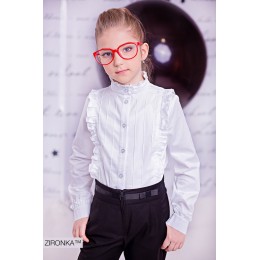 Блузка для девочки Zironka 35691 белая